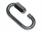 GigiToys® Karabinerhaken für das Seil HMS 6x30x60 | Karabiner ovale Form | Schaukelhaken | Stahlseil-Verbinder zur Installation auf dem privater Spielplatz | zu Hause und Garten