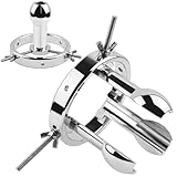 Edelstahl-Stretcher FüR Erwachsene Paare, Runder Ring Mit 3 Verstellbaren Schrauben - X10