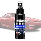 Scratch Remover Spray - Chrom -Renovator 2025 Ausgabe, Nano -Autopolitur | Schneller Booster, hochwertiger Metall -Glanz, Multi - -Schutzreiniger für Fahrzeuge, Autoszubehör