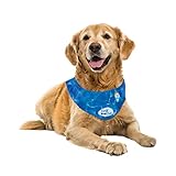 ALL FOR PAWS Hunde halstücher Kühlend，Kühlhalsband für Hunde, Atmungsaktiv Wärmeableitung Bandana Hund, hundehalsband schnelle Kühlung (XL) Neck Girth 53-62 cm