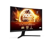 AOC Gaming CQ32G4VE - 32 Zoll QHD Curved Monitor, 180 Hertz, 0.5 ms, HDR10, FreeSync Premium (2560x1440, HDMI, DisplayPort) schwarz/grau