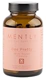 MENTLY® Bee Pretty mit Gelee Royale & Propolis - 60 Kapseln - natürliche Inhaltsstoffe - zertifizierte Premiumqualität - Made in Germany