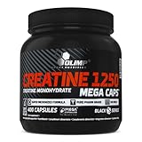 OLIMP Creatine Monohydrat 1250 Kreatin Kapseln Hochdosiertes Nahrungsergänzungsmittel 400 Stück (1er Pack)