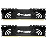 Wlizedle DDR3 Desktop Memory RAM 16GB Kit (2x8GB) 1866MHz CL13 UDIMM, PC Arbeitsspeicher PC3-14900 240-Pin 1,5V Non-ECC 2Rx8 Computer Speicher Upgrade für Rechner, Schwarz