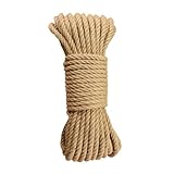 FUTUREORYY Sisalseil für Kratzbaum Katzenkrallenpflege Robustes Juteseil DIY Retro lampendekoration Vielseitiges Naturseil für Handwerk und Haustierbeschäftigung