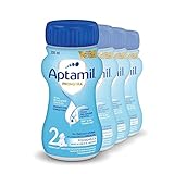 Aptamil Pronutra 2, Folgemilch nach dem 6. Monat, Baby-Milchnahrung trinkfertig (4 x 200 ml)