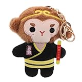 OFFIGAM Niedliches Cartoon Affen Plüschtier für Weiche und Kuschelige Stoffpuppe als Kissen oder Dekoration für Zuhause Perfektes für Mädchen und Feste