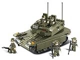 Sluban SL95130, Panzer III (355 Teile) [M38-B0305], Spielset , Klemmbausteine, Soldaten, mit Spielfigur, Für Kinder ab 4 Jahren, Army, bunt