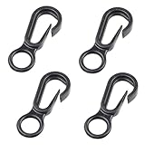 SUPVOX 4 STÜCKE U Förmige Zeltheringe aus Aluminium Starke Schneenägel und Sandheringe Langlebige Rostfreie Zeltanker für Camping Outdoor Wandern Einfachen Entfernung Silber