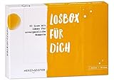 Herzmeister Losbox für Dich - 50 Lose mit Ideen für unvergessliche Momente I Wundervolle Geschenkidee für Freundin, Kollegin, Mama oder Partnerin I Auch als Dankeschön oder Geschenk zum Geburtstag