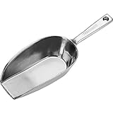 Westmark Abwiege-/Abfüll-/Futter-/Sackschaufel, Füllvolumen: 300 ml (ca. 290 g Mehl), Aluminium, Hygia, Silber, 91512291