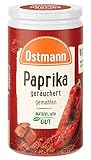 Ostmann Gewürze - Paprika geräuchert | Rauchiges Aroma für Bratkartoffeln, Gulasch oder Rührei | 35 g in der Streudose