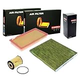 BandelOne enthält Kamoka Pollenfilter + Luftfilter + Ölfilter Set passend für Mito 955X