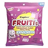 Capico Fruitis Fruchtkaramellen Kaubonbon Cubes 250g (ca. 45 Stk.)