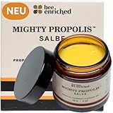 Mighty Propolis Salbe 60g | Hochkonzentrierte Bee Enriched Wund- und Heilsalbe mit Calendula | Pflegende Zugsalbe & Wundsalbe I Salbe gegen Juckreiz im intimbereich | Wundheilsalbe, Bee Creme Classic