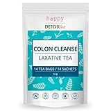 Happy Detox Tea - Colon Cleanse - Entgiftung – Abnehmen - 4 Wochen - 14 Teebeutel