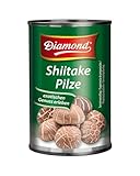 DIAMOND Shiitake Tonko Pilze, ready to use in Konserve, asiatische Speisepilze zum Kochen & Essen, natürlich, für Reis und Suppen - 1 x 156 g