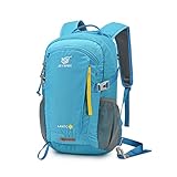 SKYSPER Wanderrucksack 20L, LANTC 20 Trekkingrucksack Leicht Rucksack mit Rückenbelüftung & Trinksystem aus atmungsaktivem 3D Air Mesh Polyester Camping Outdoor Wandern Rucksack