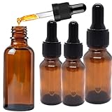 Cutiolly Apothekerflasche,Pipettenflasche,Pipettenflasche Glas,Apothekerflasche Braun,für ätherische Öle, Aromatherapie,Butelka Apteczna,Flüssigkeit (10ml-1pcs+5ml-2pcs)