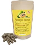 Papaya-Kerne verkapselt 90 Kapseln Papaya-Pfeffer Papaya-Samen ACHTUNG Keine Hybrid Samen Rohkost Vegan