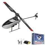 VEVOR RC-Helikopter, 2,4 GHz Ferngesteuerter Hubschrauber mit Gyro, 4-Kanal-RC-Flugzeug für Anfänger, 39 Minuten Flugzeit, Start/Landung mit Einer Taste, Spielzeug für Kinder ab 8 Jahren