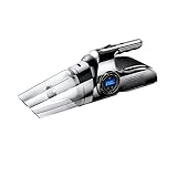 Micmetago SnapbuyVPRO Miwaeds Kabelloser Staubsauger, Nass Trocken Sauger 20 Min Laufzeit, Tragbar Handstaubsauger mit HEPA-Filter & Zubehör, USB-Aufladung für Auto, Haushalt, Teppich, Tierhaare