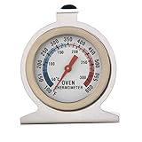 Ofen -Thermometer Großes Zifferblatt Edelstahl Kochen Thermometer Instant Read Back...