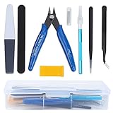 WiMas 9PCS Gundam Modellierer Basic Tools, Gundam Modeler Grundwerkzeuge, Modellierer für Hobby Model Assemble Building
