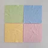 30 Stück Brillenputztücher, 15 x 18 cm Brillenputztücher Mikrofaser, Brillenputztuch Microfaser Silberputztuch für Kameras Objektive Brillen Bildschirme Tablets