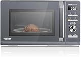 Toshiba MW3-AG25PFI(MG) Mikrowelle Grill+Backofenfunktion - 25L 3-in-1 Kombigerät | 900W Origin-Inverter | 1100W Grill | Unterbau | Digital | 57dB Leise | Chef-Abtauung | Morandi-Grau