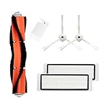 MGRAS 6pcs / Lot. Staubsauger HEPA-Filter Hauptbürste Fit for Xiaomi Hoover-Teile und -Zubehör