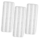 3 Stück Teiliges Mop Pad Hochwertige Ersatzmop Pads für Hartholzböden Waschbare und Langlebige Wischbezüge für Effizientes Reinigen