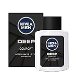 Nivea Men Deep Comfort, After Shave Lotion, Antibakteriell, 1er Pack, (1 x 100ml)