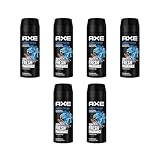 6x Axe Bodyspray Anarchy for Him ohne Aluminiumsalze 150 ml