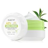 OUKEYA Urea Creme 40% mit 2% Salicylsäure, Fusscreme Feuchtigkeit & Reparatur für Trockene, Füße, Fersen, Knie, Urea Handcreme für Hände, Fußcreme, Hornhautentferner, Entfernt Hühneraugen (150g)