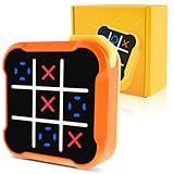 Tic Tac Toe Extreme, Elektronisches Tic Tac Toe Spiel für Erwachsene Kinder, Elektronisch T.ac Brettspiel,Reisespiele Brettspiele, Gedächtnisspiele, Weihnachts Geschenk für Kinder 3-10 Jahre