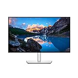 Dell U2722D UltraSharp 27 Zoll QHD (2560x1440) Monitor, 60Hz, IPS, 5ms, 100% sRGB, 2x USB-C, 2x DisplayPort, HDMI, 3x USB, 3 Jahre Garantie, Silber