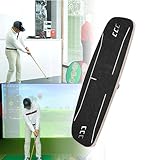 Golf Center Gravity Transfer Plate, Golf Swing Pressure Board, Golf Balance Board Trainingshilfe mit Sprachaufforderungsfunktion, Golf Balance Rod Trainingsausrüstung, Golf Swing Pressure Plate