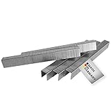 RIKAMA® 1000 Stück Tackerklammern 24/6 | Standart Handtackerklammern | verzinkt | Tacker-Klammern | Heftklammern | Büroklammern