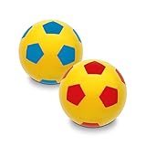 Mondo Toys – Soft Ball 140 – Schwammball Durchmesser 14 cm – 1 weicher Ball – sortierte Farben – 07851