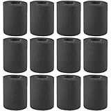 Schwarzes Toilettenpapier, 12 Rollen weiche und stark