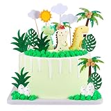 20 Stück Dino Tortendeko,Kuchendeko Dinosaurier,Tortendeko Dino,Dinosaurier Kuchen Topper für Kinder Junge,Dinosaurier Geburtstag Kuchen Dinosaurier Kuchenaufsatz Tortendeko Cake Topper