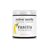 Native Vanilla - Vanilleschotenpaste (118 ml) - Für Köche und Hausmannskost, Backen, und Dessert machen