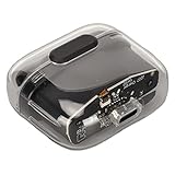 Greensen Übersetzer-Ohrhörer, Sprachübersetzer-Ohrhörer mit Rauschunterdrückung, 144 Sprachen Echtzeitübersetzung für Reisende und Berufstätige (Black)