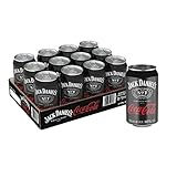 Jack Daniel's Tennessee Whiskey & Coca Cola - Der weltweite Barcall Nummer 1 - 12 x 0.33L/10% Vol.