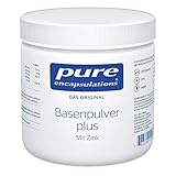 Pure Encapsulations - Basenpulver plus - Für den Säure-Basen-Haushalt und Stoffwechsel - Mineralstoffe und Zink - 200g