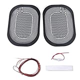 Kissmii Auto-Seitenspiegel-Heizkissen, Rückspiegel-Nebel-Demister, Schwarzes Carbon-Kristall-Heizmaterial, Schnell Warme, Defogger