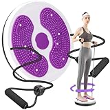 Taillentwister, Twist Waist Disc Balance Board mit Kordelzug, Taille Drehscheibe Hüfttrainer, Fitness Drehscheibe Bauchtrainer Drehscheibe Aerobic-Training Für Fußmassage und Taille Übung