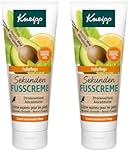 Kneipp Sekunden Fußcreme, 75 ml (Packung mit 2)