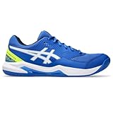 ASICS Gel-Dedicate 8 Pickleball Sneaker für Herren, Illusion Blue/White, 44.5 EU